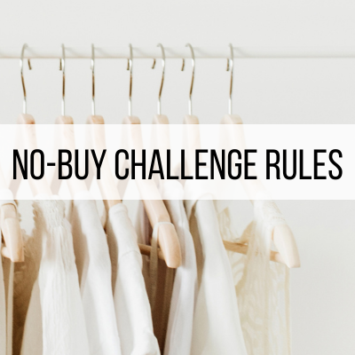 no-buy challenge