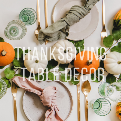 Thanksgiving table