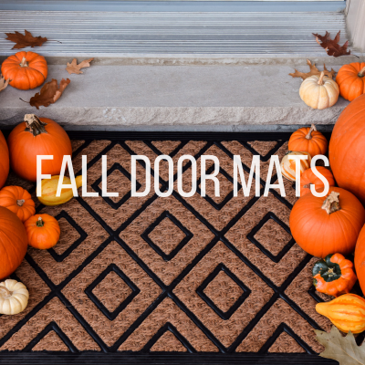 pumpkin door mat